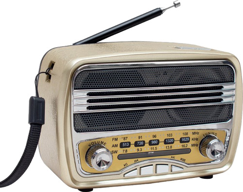 Everton RT-840 Nostaljik Görünümlü Bluetooth Radyo 