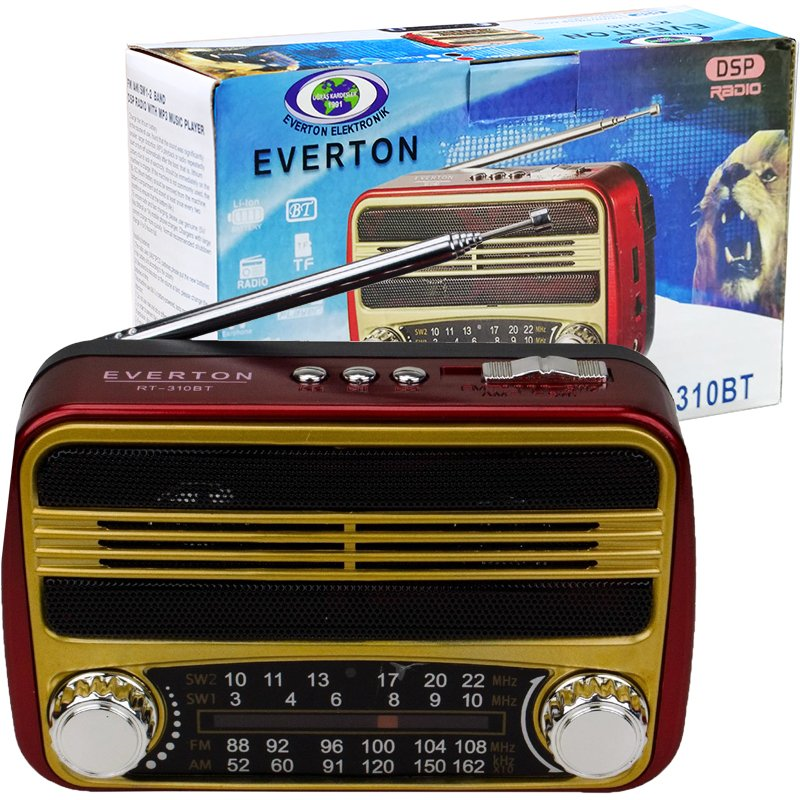 Everton RT-310BT USB-SD-FM-SW-Bluetooth Nostaljik Radyo