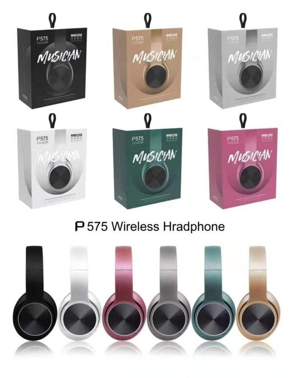 Musichan P 575 Wireless Kulaküstü Bluetooth Oyuncu Kulaklığı